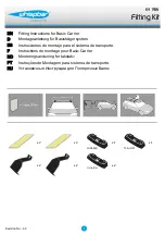 Whispbar K419W Fitting Instructions Manual preview