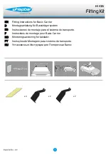 Preview for 1 page of Whispbar K443W Fitting Instructions For Basic Carrier