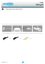 Preview for 1 page of Whispbar K465W Fitting Instructions Manual