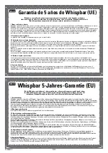 Preview for 26 page of Whispbar K695 Manual