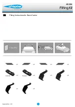 Whispbar K843W Fitting Instructions Manual preview