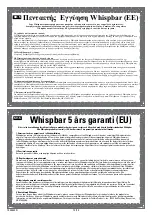 Preview for 31 page of Whispbar K930 Manual