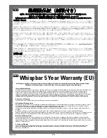 Preview for 25 page of Whispbar K930W Manual