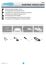 Preview for 1 page of Whispbar S17W Fitting Instructions Manual