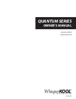 Предварительный просмотр 1 страницы WHISPER KOOL Quantum SS12000 Owner'S Manual