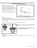 Предварительный просмотр 15 страницы WHISPER KOOL SLIMLINE LS Owner'S Manual