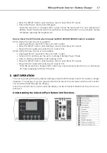 Предварительный просмотр 17 страницы Whisper Power 12 VDC-2000 VA User Manual