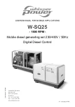 Предварительный просмотр 1 страницы Whisper Power W-SQ25 User Manual