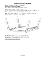 Preview for 8 page of WhisperGLIDE Wheelchair Accessible Swing Owner'S Manual