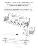 Preview for 12 page of WhisperGLIDE Wheelchair Accessible Swing Owner'S Manual