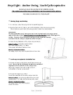 Preview for 14 page of WhisperGLIDE Wheelchair Accessible Swing Owner'S Manual