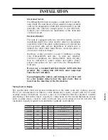 Preview for 9 page of WhisperKool WK 1600 Owner'S Manual