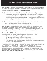 Preview for 14 page of Whistler 3800VR Owner'S Manual