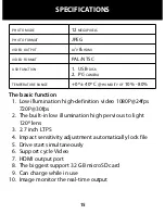 Предварительный просмотр 15 страницы Whistler D11VR User Manual