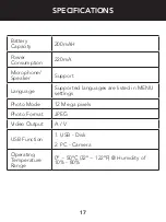 Предварительный просмотр 17 страницы Whistler D12VR Manual