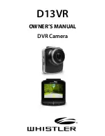 Whistler D13VR Owner'S Manual preview