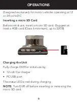 Preview for 6 page of Whistler D16VR User Manual