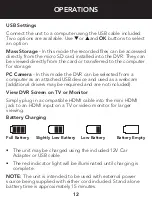 Preview for 12 page of Whistler D16VR User Manual