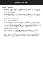 Preview for 13 page of Whistler D16VR User Manual