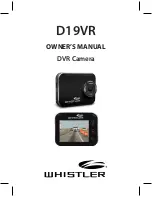 Whistler D19VR Owner'S Manual предпросмотр