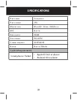 Предварительный просмотр 22 страницы Whistler D19VR Owner'S Manual