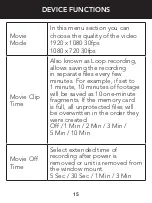 Preview for 15 page of Whistler D26RS User Manual