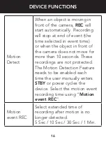 Preview for 16 page of Whistler D26RS User Manual