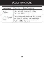 Preview for 19 page of Whistler D26RS User Manual