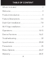 Preview for 2 page of Whistler D28RS User Manual