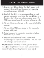 Preview for 7 page of Whistler D28RS User Manual