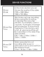 Preview for 16 page of Whistler D28RS User Manual