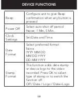 Preview for 19 page of Whistler D28RS User Manual