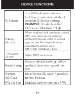 Preview for 21 page of Whistler D28RS User Manual