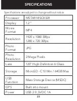 Preview for 23 page of Whistler D28RS User Manual