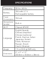 Preview for 24 page of Whistler D28RS User Manual