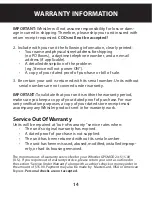 Preview for 14 page of Whistler GPSMOD2 User Manual