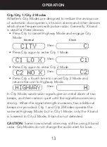 Preview for 13 page of Whistler GT-468GXi User Manual