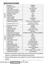 Preview for 21 page of Whistler IC-3409PX User Manual