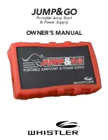 Предварительный просмотр 1 страницы Whistler JUMP & GO Owner'S Manual