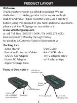 Preview for 2 page of Whistler Mega WJS-4000 User Manual