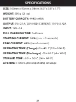 Preview for 21 page of Whistler Mega WJS-4000 User Manual