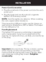 Preview for 10 page of Whistler MFU440 User Manual