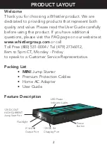 Preview for 2 page of Whistler MINI WJS-1800 User Manual