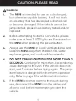 Preview for 5 page of Whistler MINI WJS-1800 User Manual