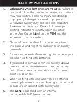 Preview for 7 page of Whistler MINI WJS-1800 User Manual