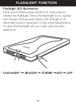 Preview for 18 page of Whistler MINI WJS-1800 User Manual