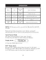 Preview for 23 page of Whistler PRO3750 User Manual