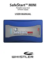 Preview for 1 page of Whistler SafeStart MINI User Manual