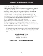 Preview for 24 page of Whistler WBU-1000 User Manual