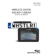 Preview for 1 page of Whistler WBU-800EU User Manual